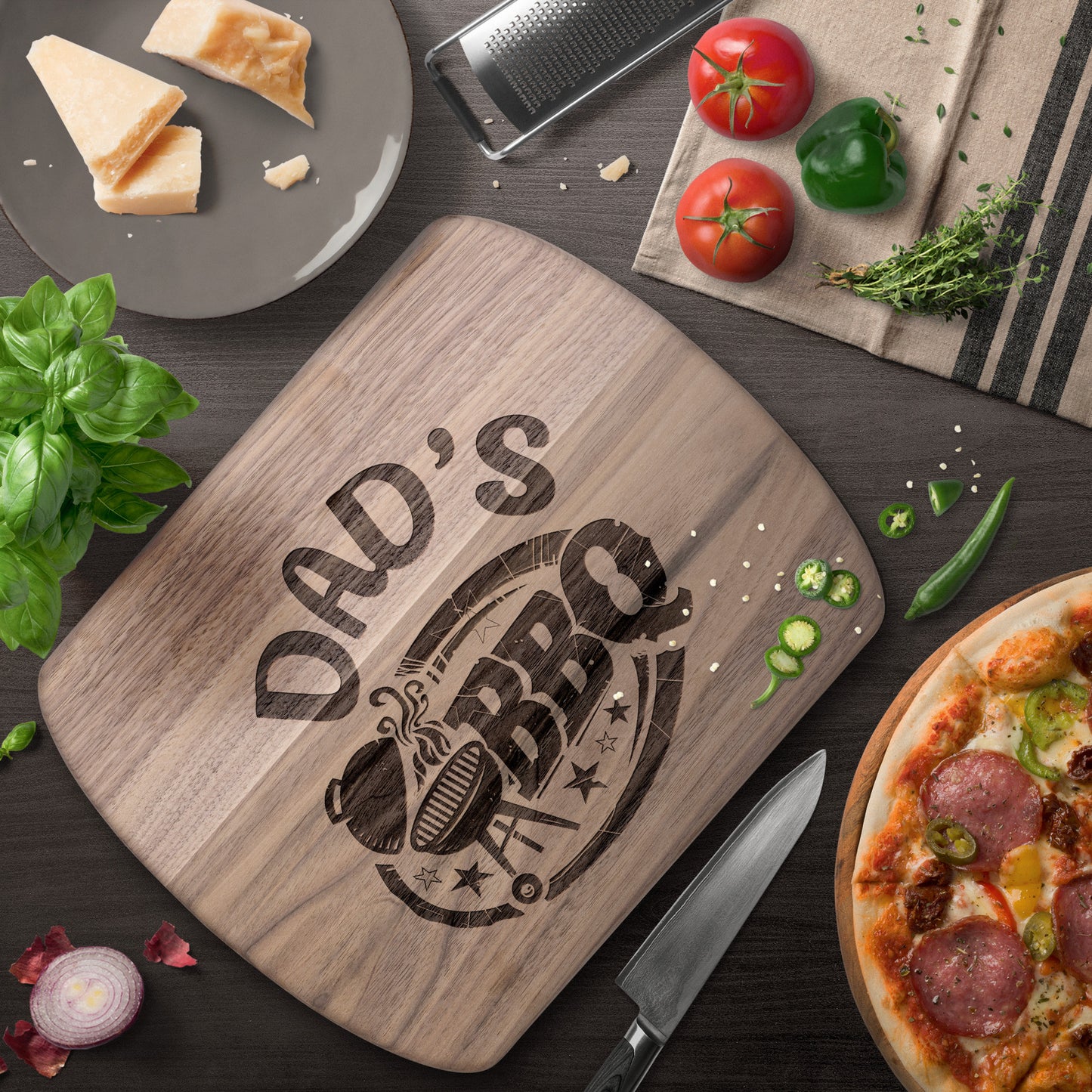 Dad's BBQ Cutting Board - Kim’s Signature Beauty & Accessories    