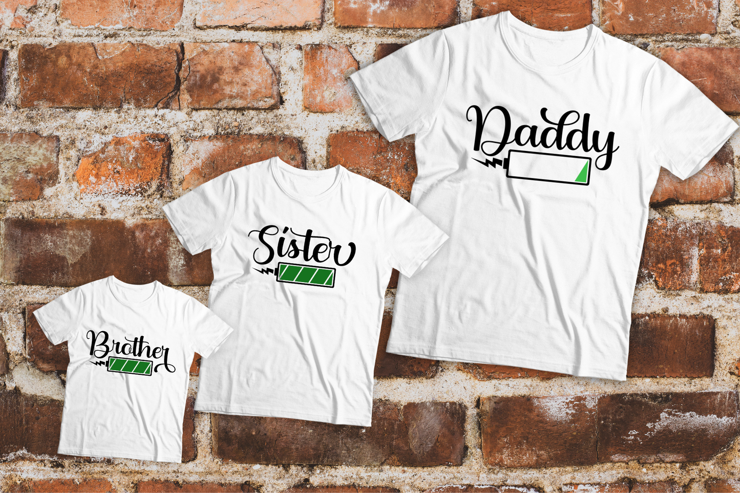 Daddy has a Dead Battery Cotton Tee - Kim’s Signature Beauty & Accessories    