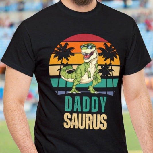 Daddysaurus T-Shirt - Fun Family Matching Tee - Kim’s Signature Beauty & Accessories    