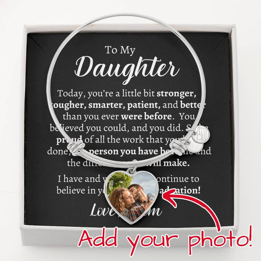Daughter Graduation Photo Upload Bracelet - Kim’s Signature Beauty & Accessories    