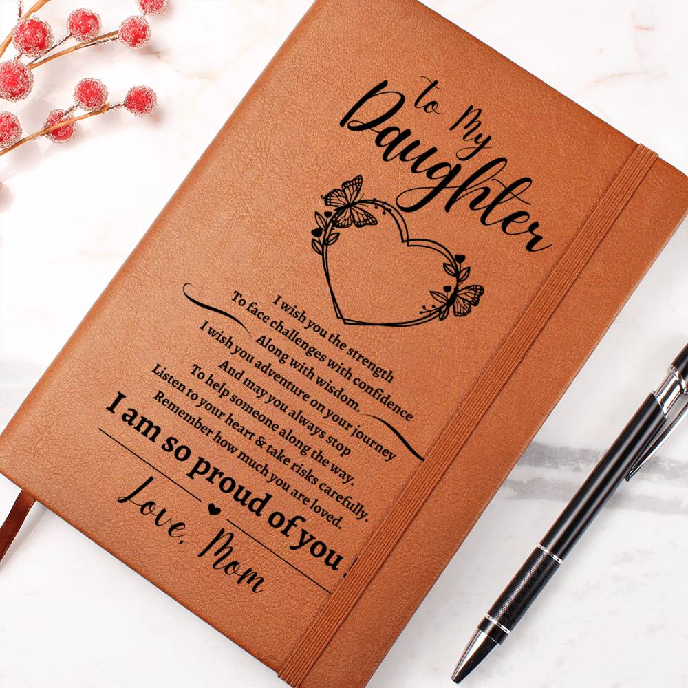Daughter, I am Proud of you Journal - Kim’s Signature Beauty & Accessories    