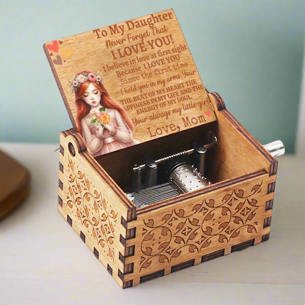 Daughter, Message Music Box - Kim’s Signature Beauty & Accessories    