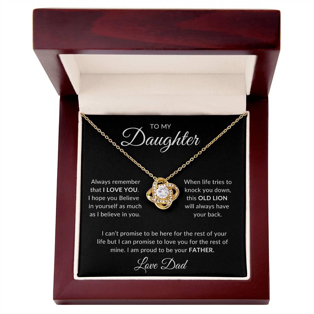 Daughter, Necklace Message from Dad - Kim’s Signature Beauty & Accessories    