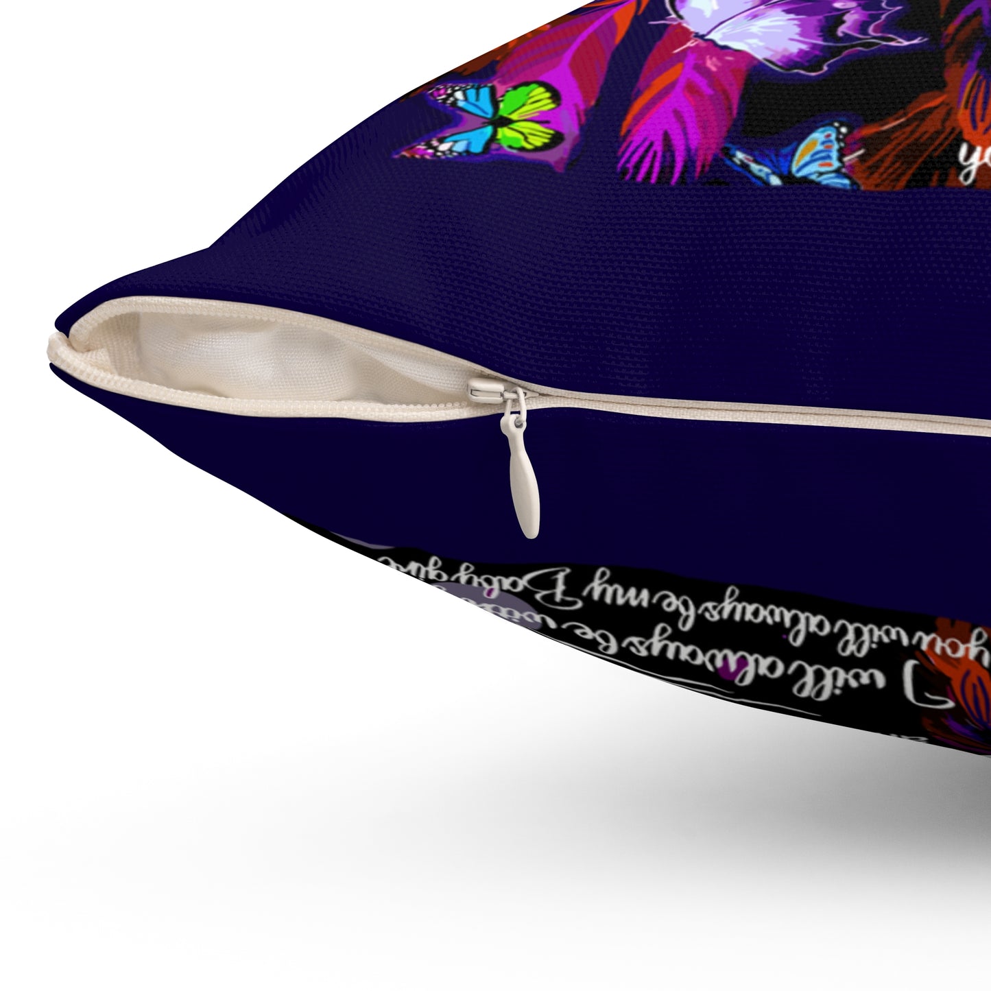 Daughter, Square Pillow - Kim’s Signature Beauty & Accessories    