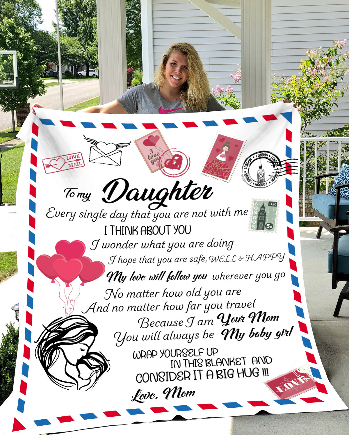 Daughter, You are my Baby Girl Blanket - Kim’s Signature Beauty & Accessories    