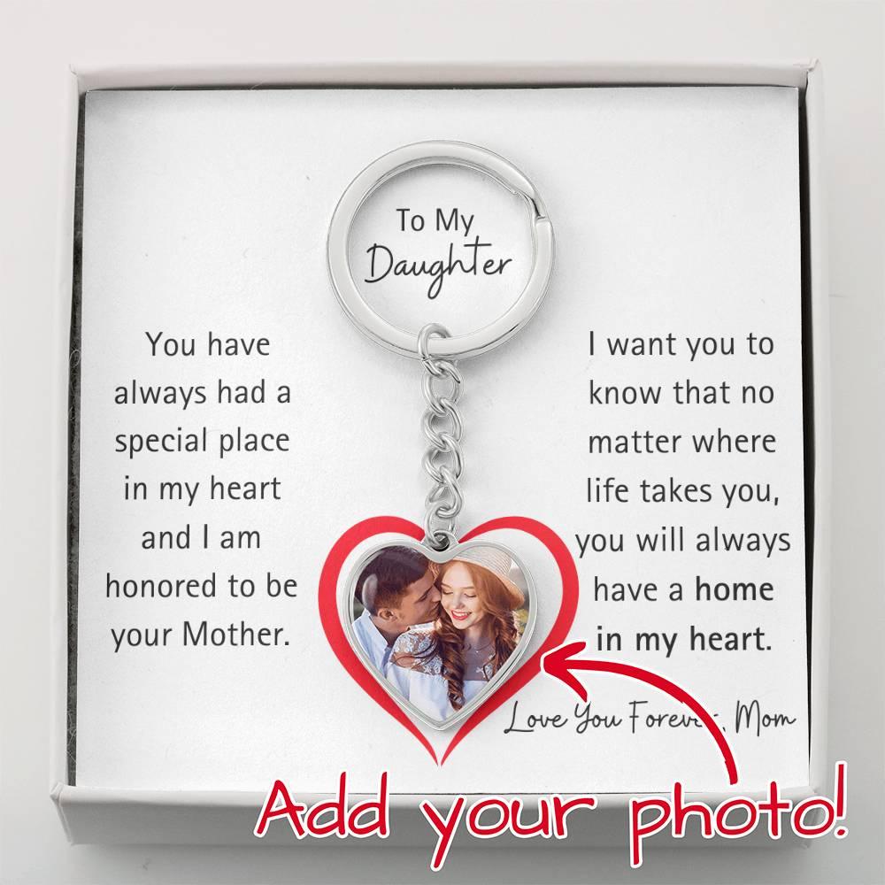 Daughter, You hold a special place| Photo Keychain - Kim’s Signature Beauty & Accessories    