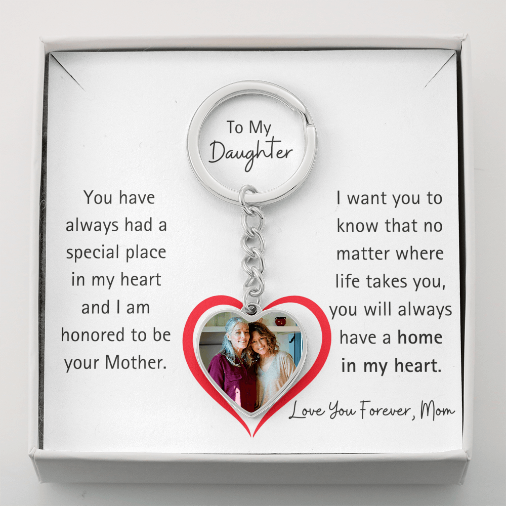Daughter, You hold a special place| Photo Keychain - Kim’s Signature Beauty & Accessories    