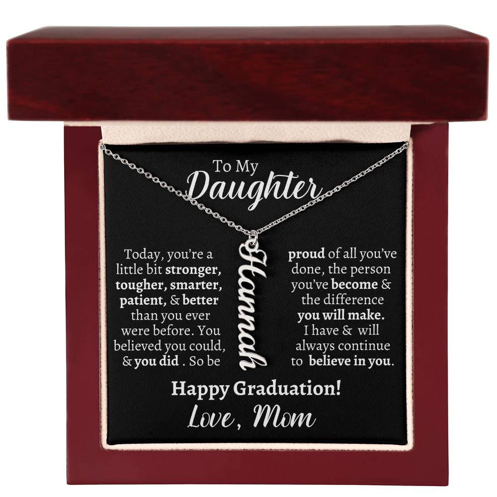 Daughter's Happy Graduation - Personalized necklace - Kim’s Signature Beauty & Accessories    