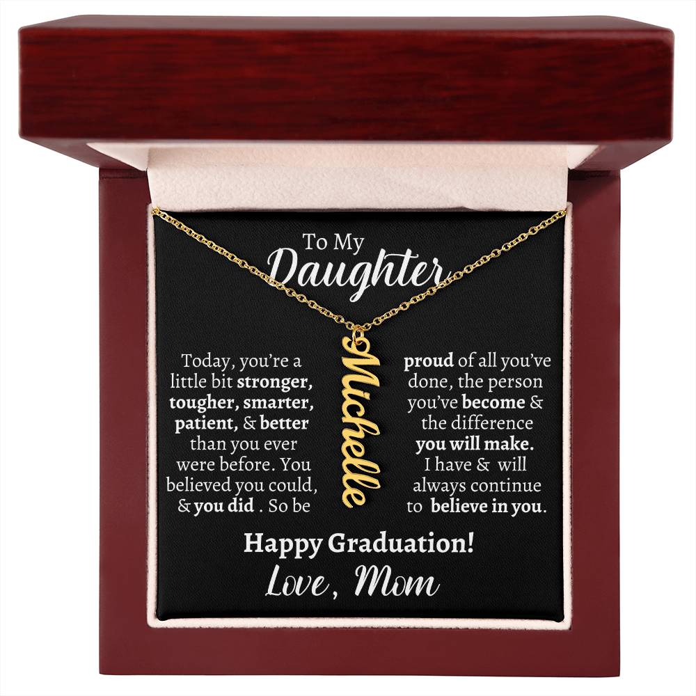 Daughter's Happy Graduation - Personalized necklace - Kim’s Signature Beauty & Accessories    
