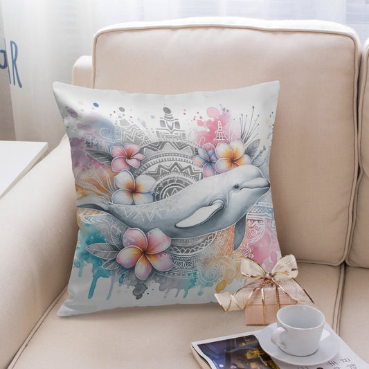 Dazzling Dolphin Undersea 18" Pillow Cover - Kim’s Signature Beauty & Accessories    