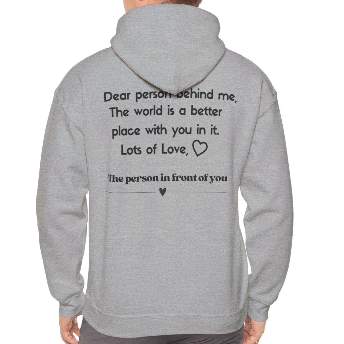 Dear Person Behind Me Hoodie - Kim’s Signature Beauty & Accessories    