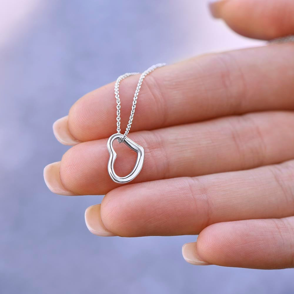 Delicate Heart Necklace - Kim’s Signature Beauty & Accessories    