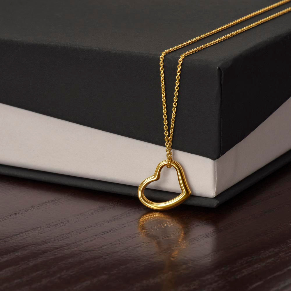 Delicate Heart Necklace - Kim’s Signature Beauty & Accessories    