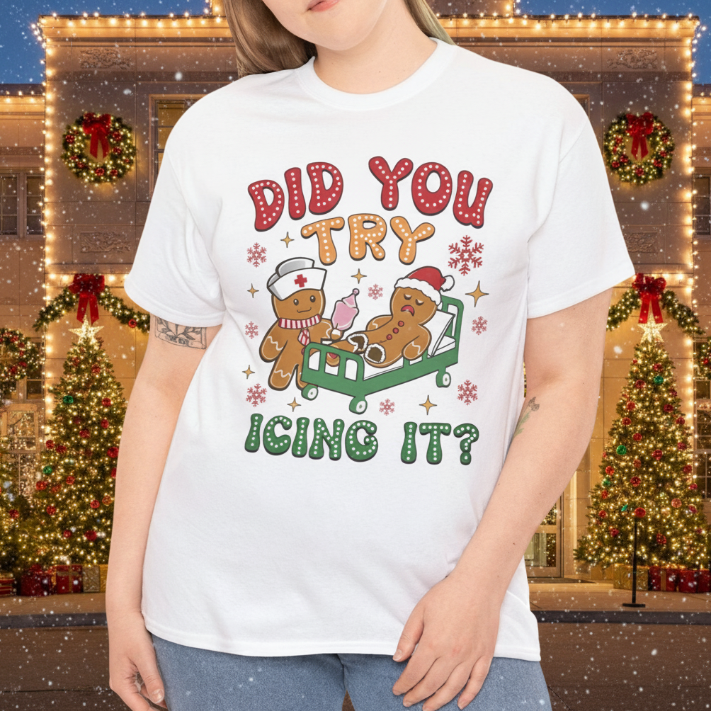 Did You Try Icing It Tee - Kim’s Signature Beauty & Accessories    