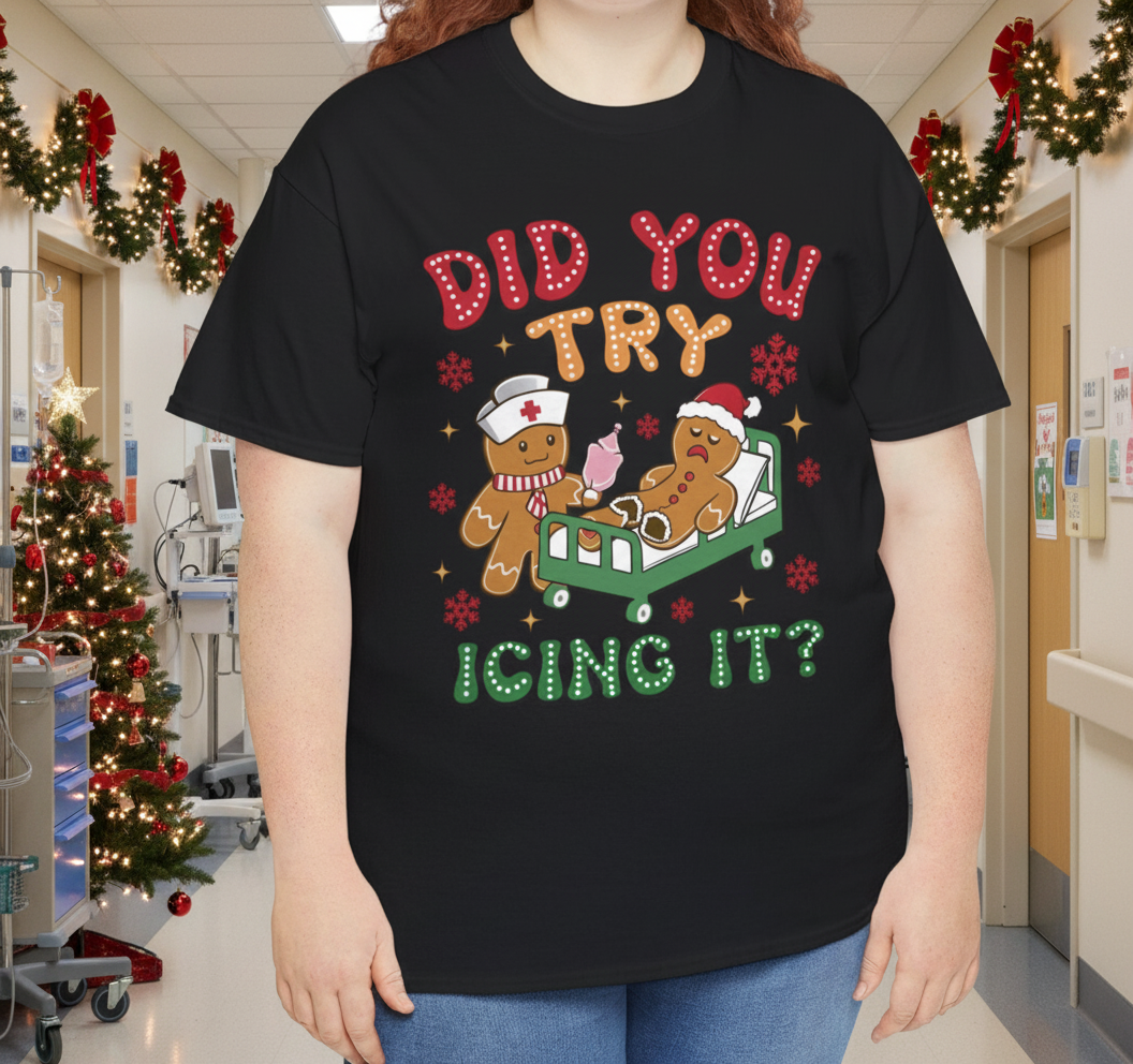 Did You Try Icing It Tee - Kim’s Signature Beauty & Accessories    