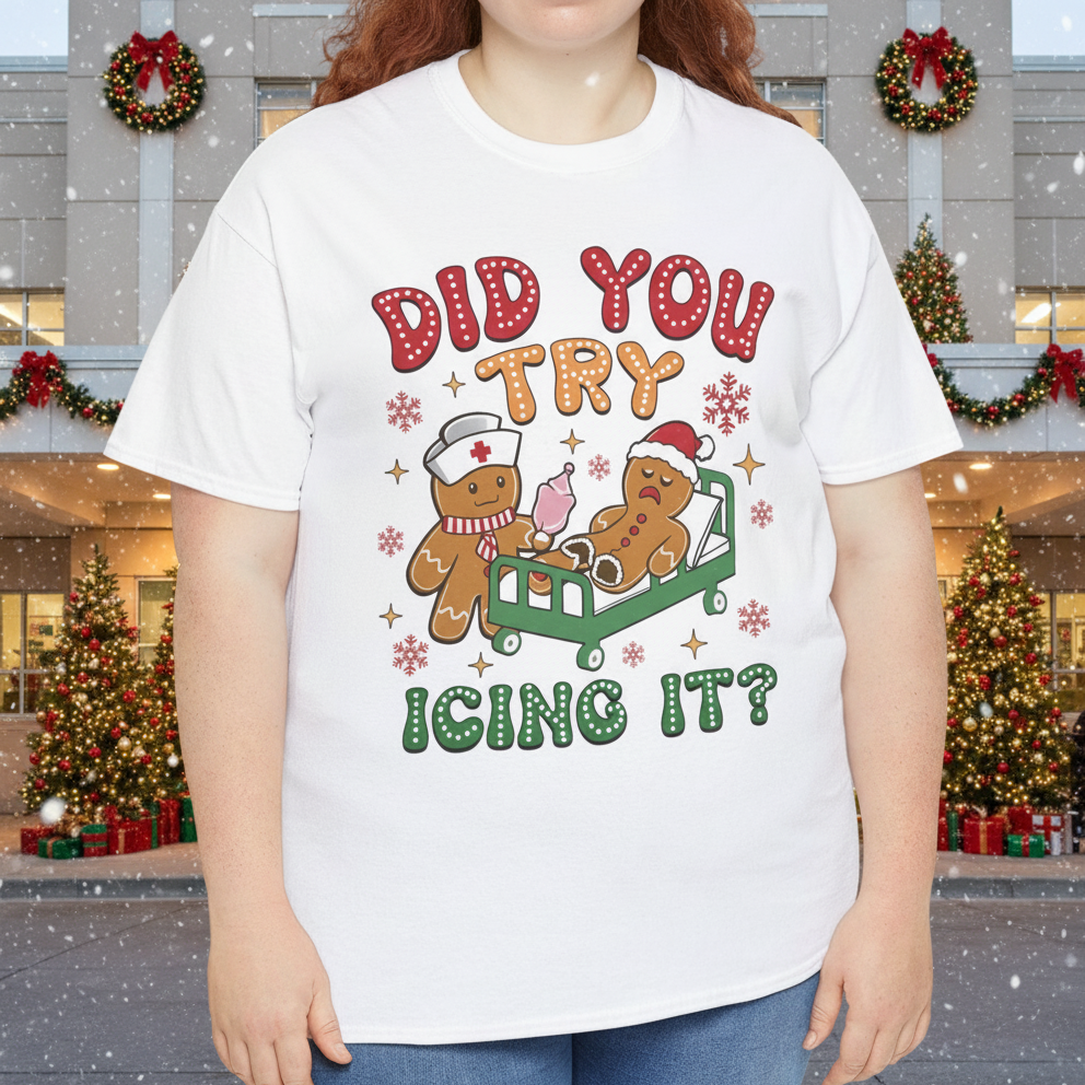 Did You Try Icing It Tee - Kim’s Signature Beauty & Accessories    