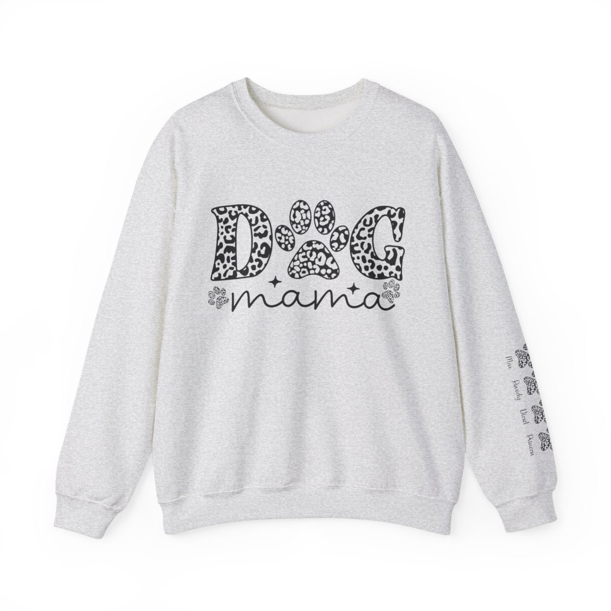 Dog Mama (Personalized Paws) Sweatshirt - Kim’s Signature Beauty & Accessories    