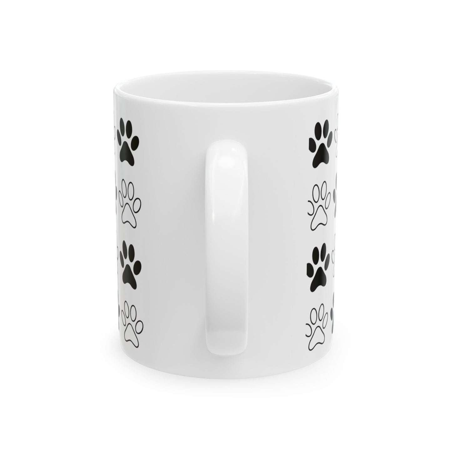Dog Mama Puppy Paw 11oz Mug - Kim’s Signature Beauty & Accessories    