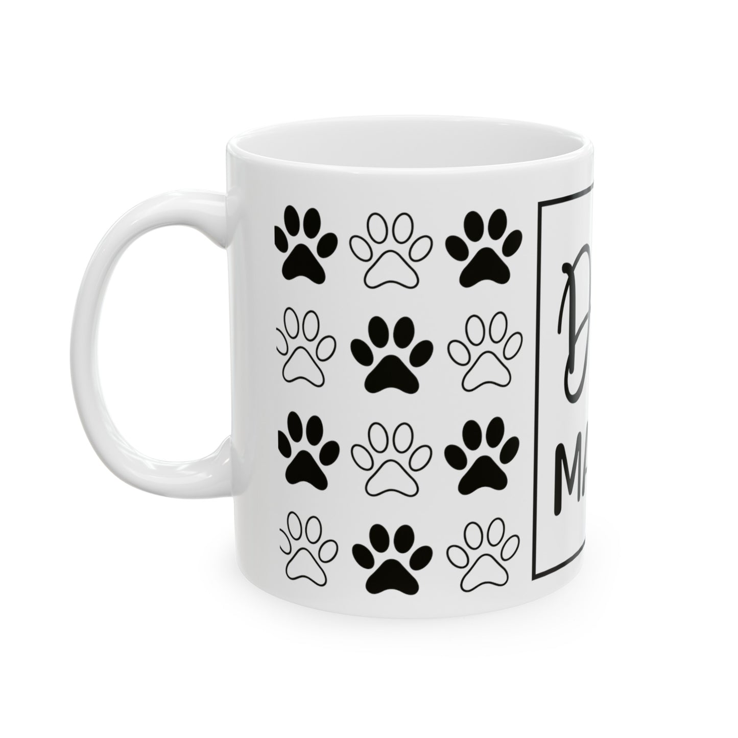 Dog Mama Puppy Paw 11oz Mug - Kim’s Signature Beauty & Accessories    