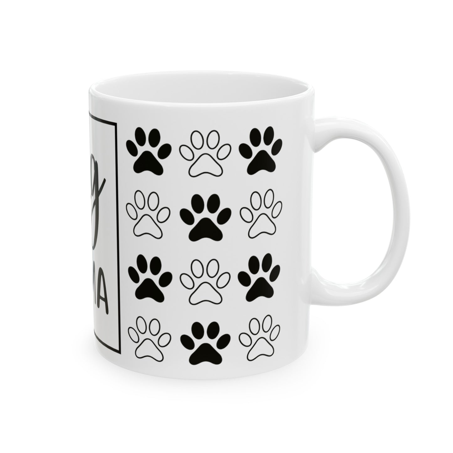 Dog Mama Puppy Paw 11oz Mug - Kim’s Signature Beauty & Accessories    