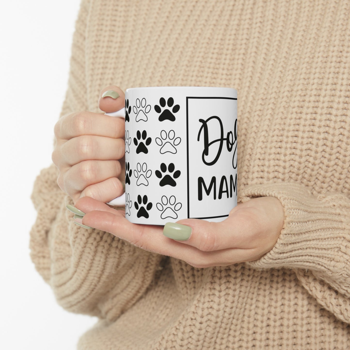 Dog Mama Puppy Paw 11oz Mug - Kim’s Signature Beauty & Accessories    