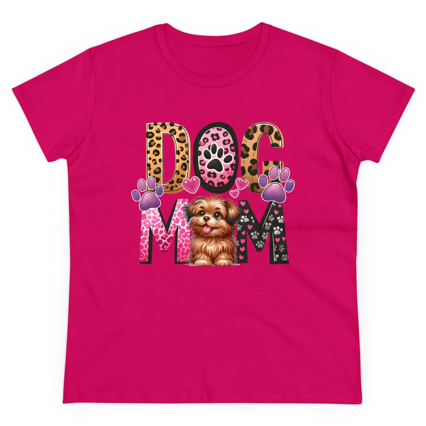 Dog Mom |  Cotton Tee - Kim’s Signature Beauty & Accessories    