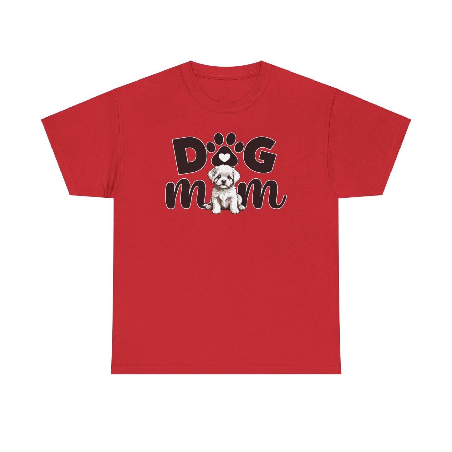 Dog Mom Cotton Tee - Kim’s Signature Beauty & Accessories    