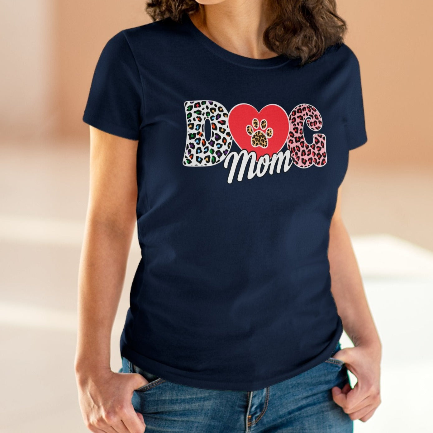 Dog Mom | Cotton Tee - Kim’s Signature Beauty & Accessories    