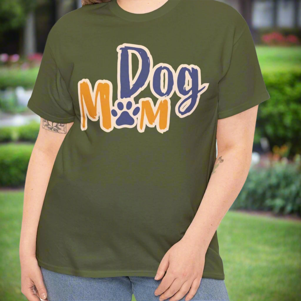 Dog Mom T-Shirt – Proud Paw Print Tee - Kim’s Signature Beauty & Accessories    
