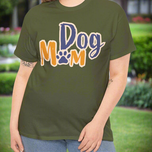 Dog Mom T-Shirt – Proud Paw Print Tee - Kim’s Signature Beauty & Accessories    