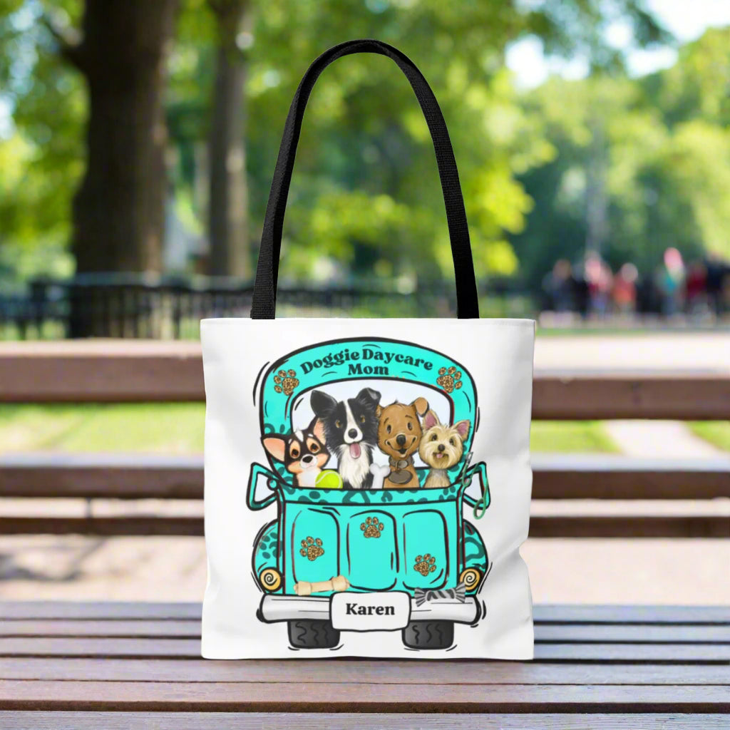 Doggie DayCare Mom Personalized Tote - Kim’s Signature Beauty & Accessories    