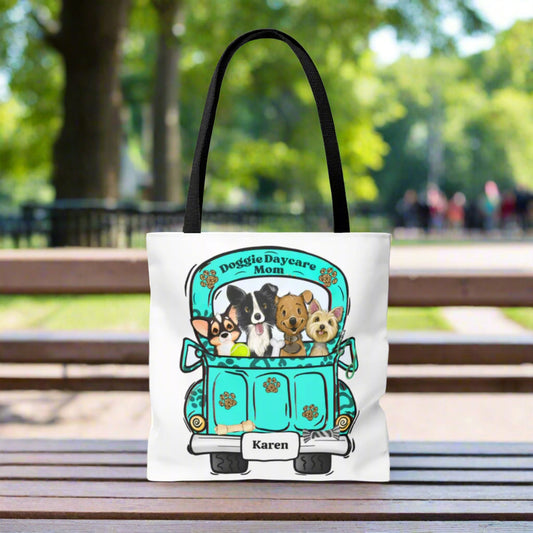 Doggie DayCare Mom Personalized Tote - Kim’s Signature Beauty & Accessories    