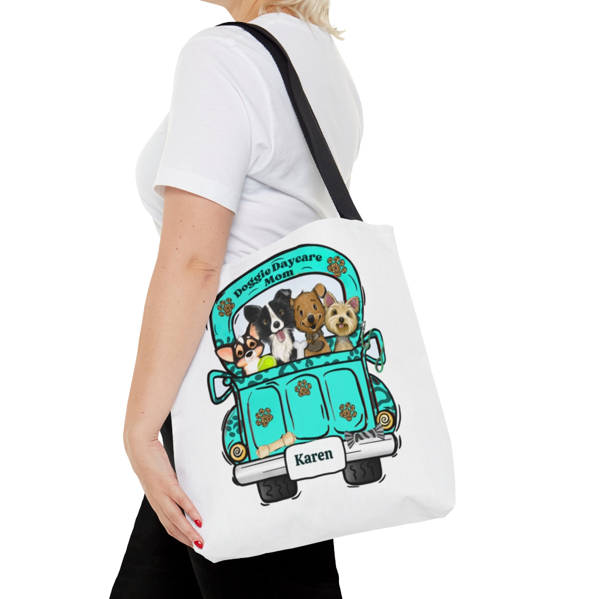 Doggie DayCare Mom Personalized Tote - Kim’s Signature Beauty & Accessories    