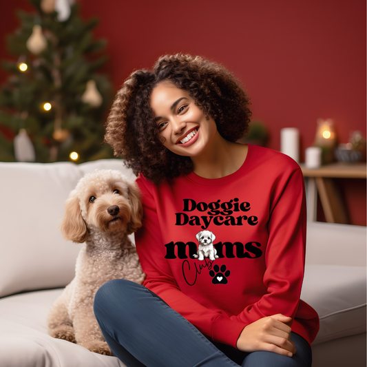 Doggie Daycare Moms Club Sweatshirt - Kim’s Signature Beauty & Accessories    