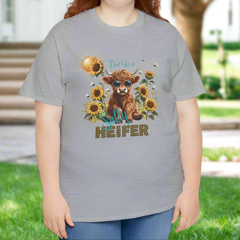 Don't Be a Salty Heifer T-Shirt - Kim’s Signature Beauty & Accessories    