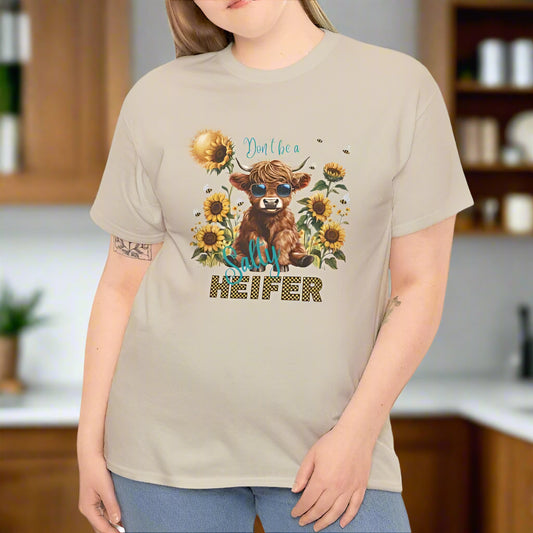 Don't Be a Salty Heifer T-Shirt - Kim’s Signature Beauty & Accessories    