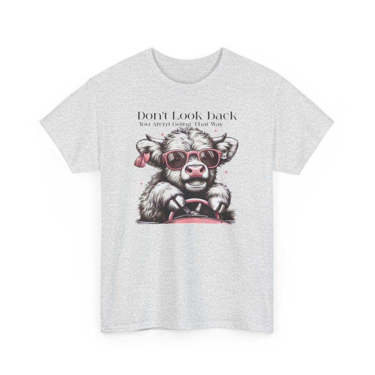 Don't Look Back Highland Cow Sweatshirt or Tee - Kim’s Signature Beauty & Accessories    