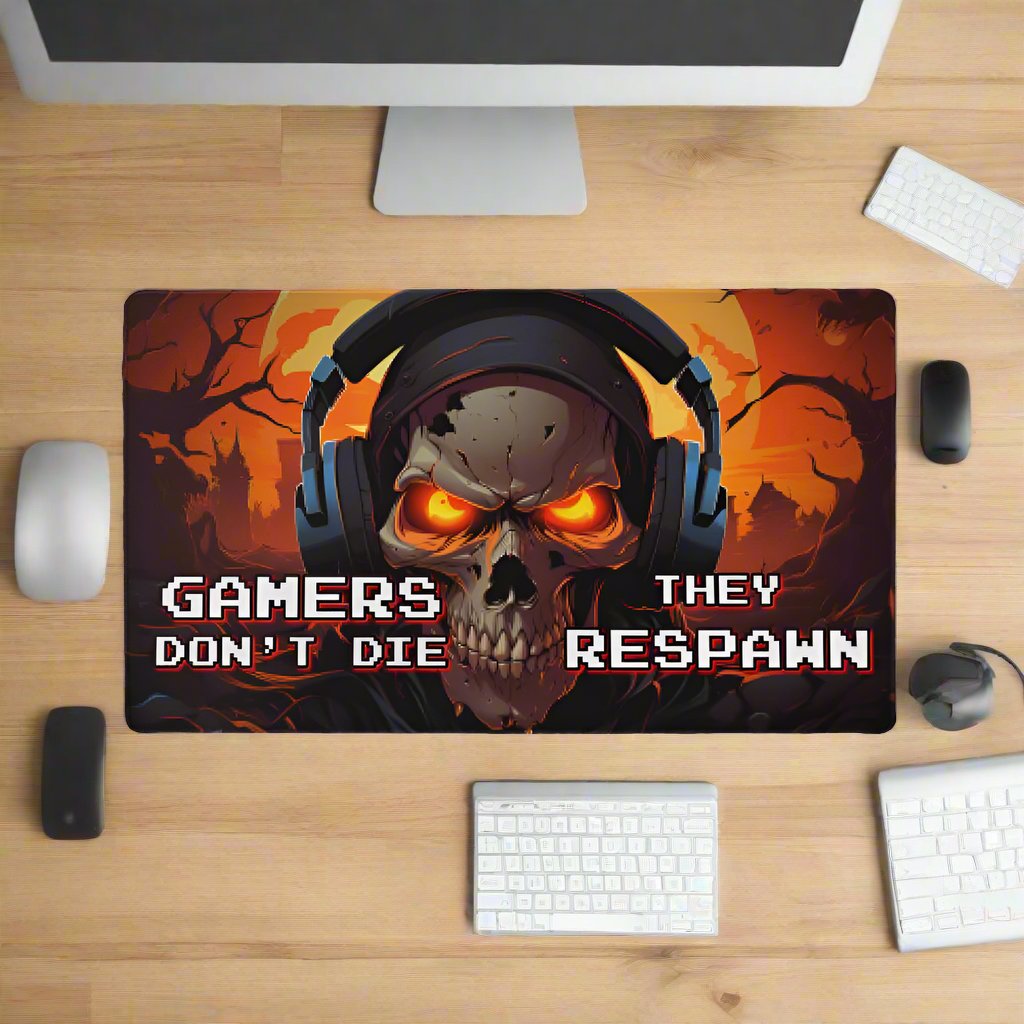 Dont Die they Respawn Gaming Mat - Kim’s Signature Beauty & Accessories    
