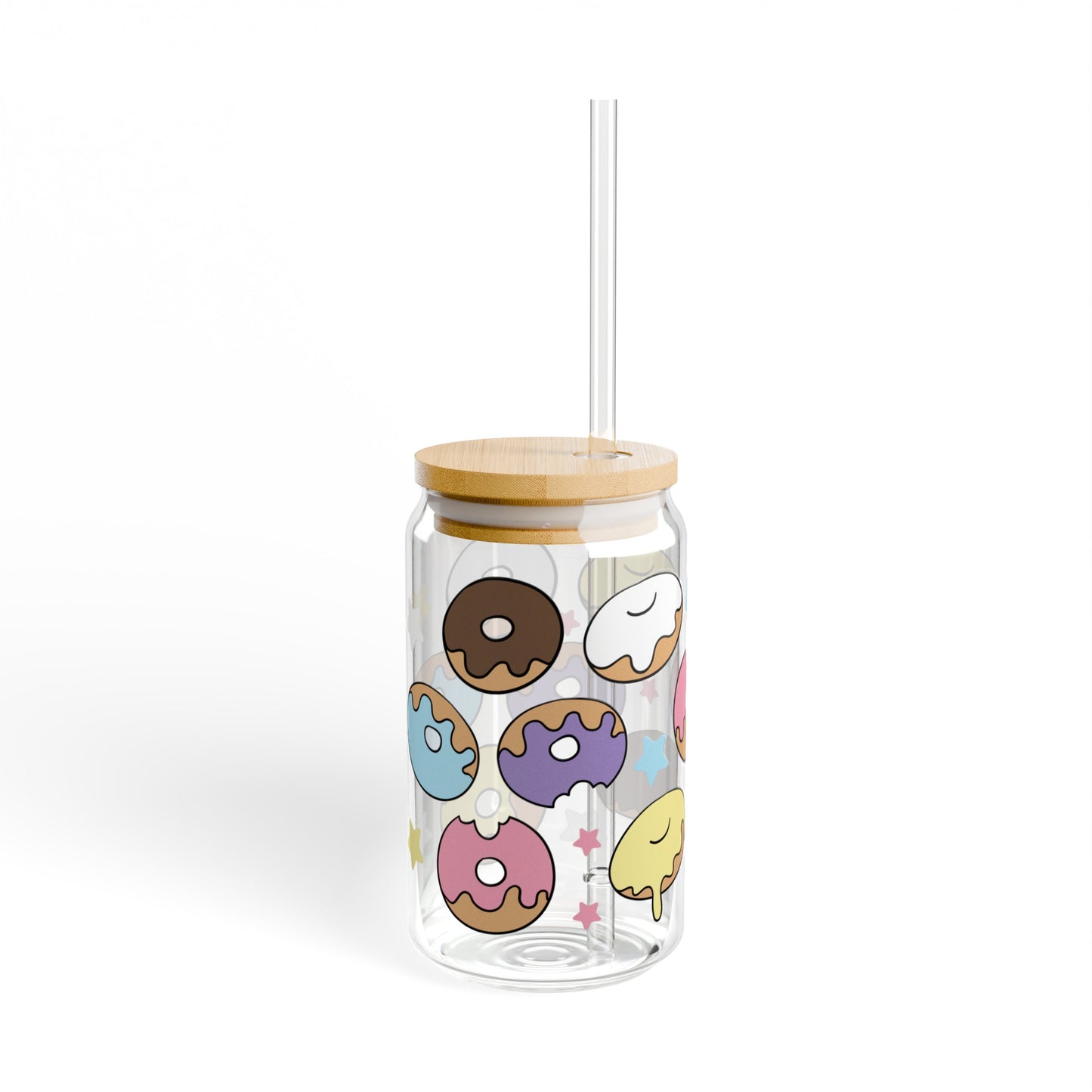 Donut Love Sipper Glass - Kim’s Signature Beauty & Accessories    