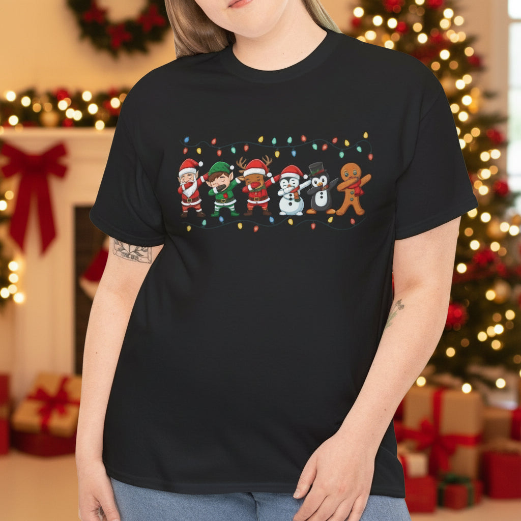 Dubbing Santa's Cotton Tee - Kim’s Signature Beauty & Accessories    