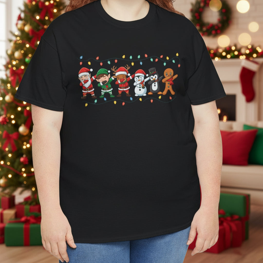 Dubbing Santa's Cotton Tee - Kim’s Signature Beauty & Accessories    