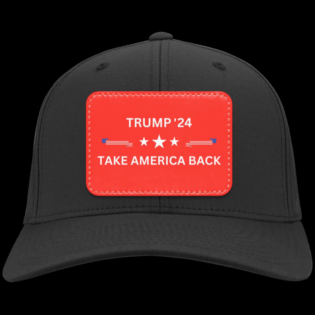 Take America Back 2024 Twill Cap - Patch - Kim’s Signature Beauty & Accessories    (Store description)