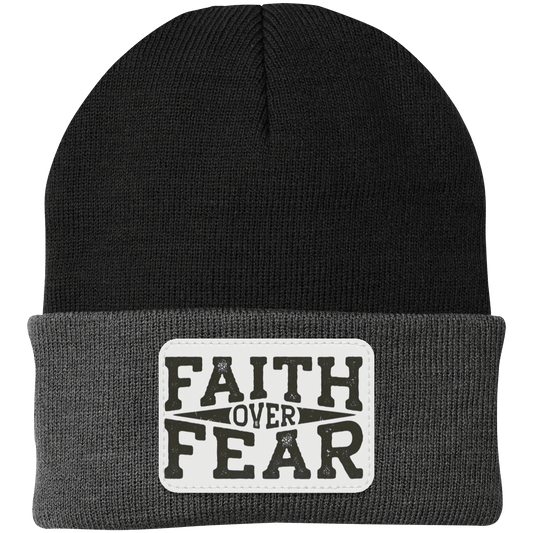 Faith Over Fear Beanie - Kim’s Signature Beauty & Accessories    (Store description)