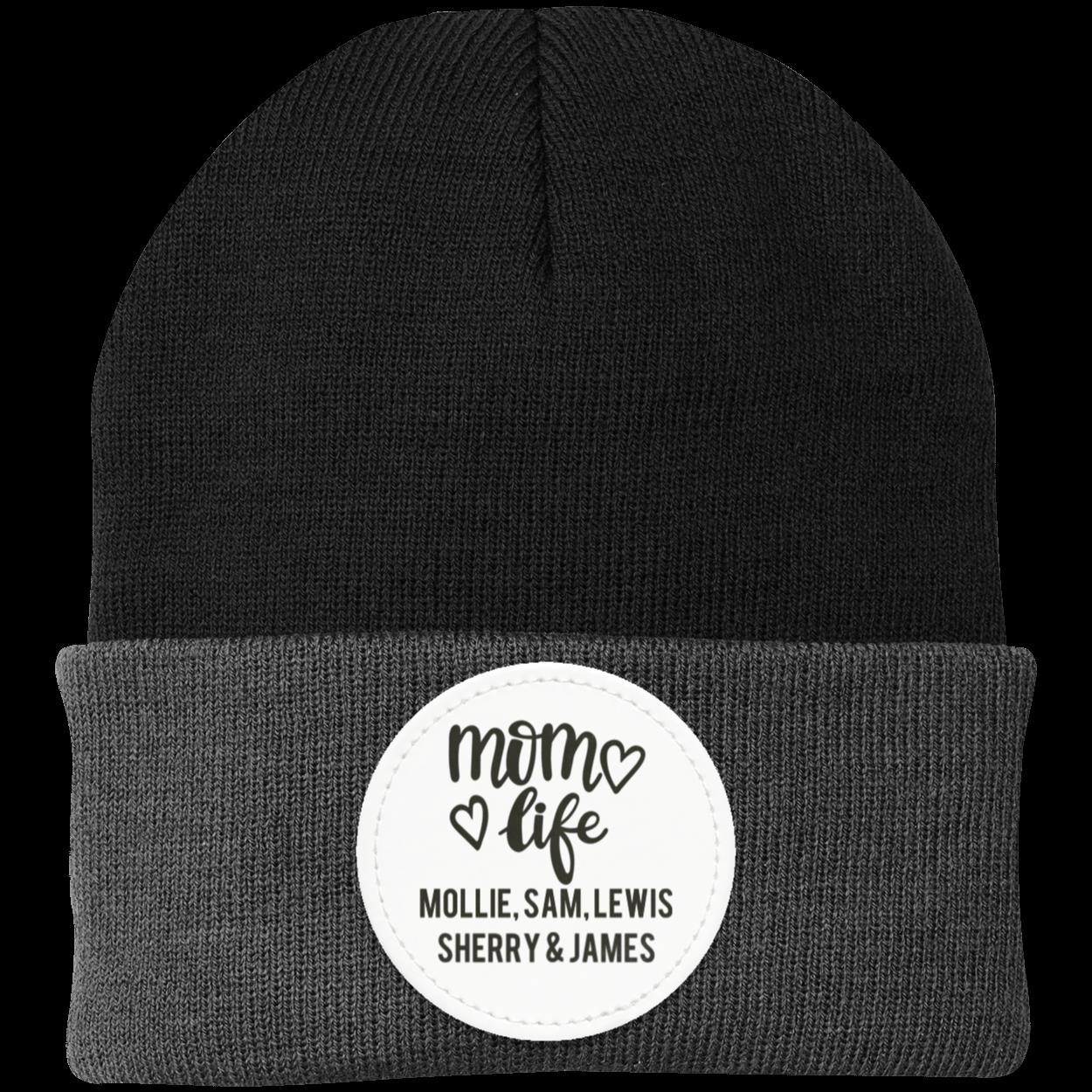 Personalized Mom Life Beanie - Kim’s Signature Beauty & Accessories    (Store description)