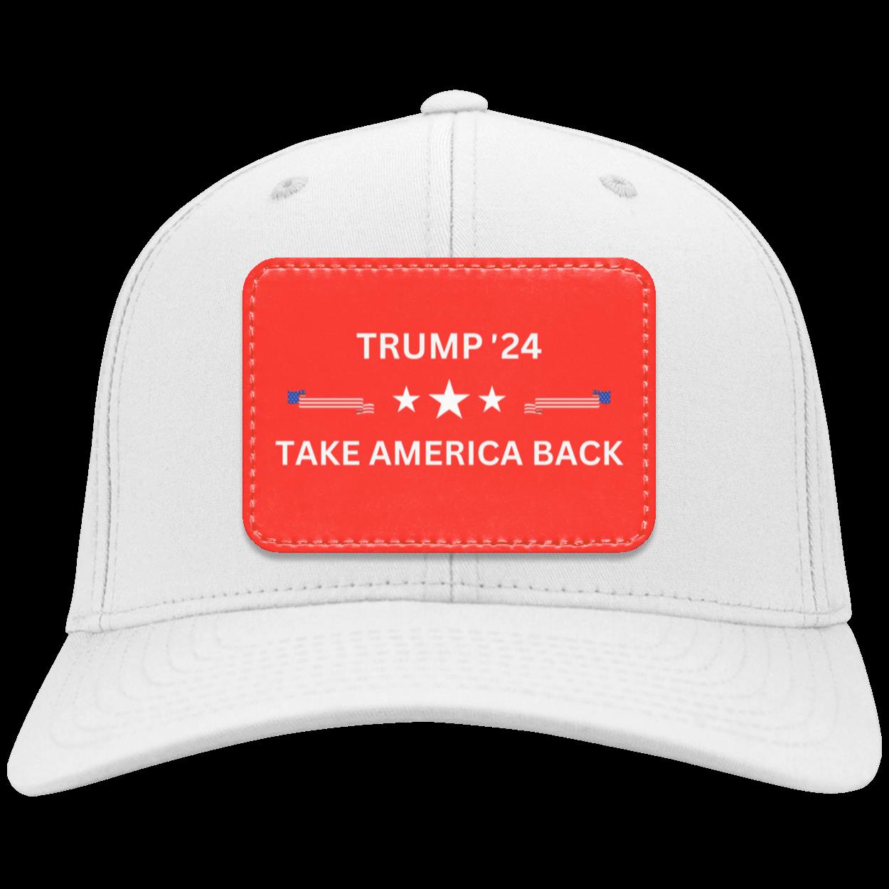 Take America Back 2024 Twill Cap - Patch - Kim’s Signature Beauty & Accessories    (Store description)