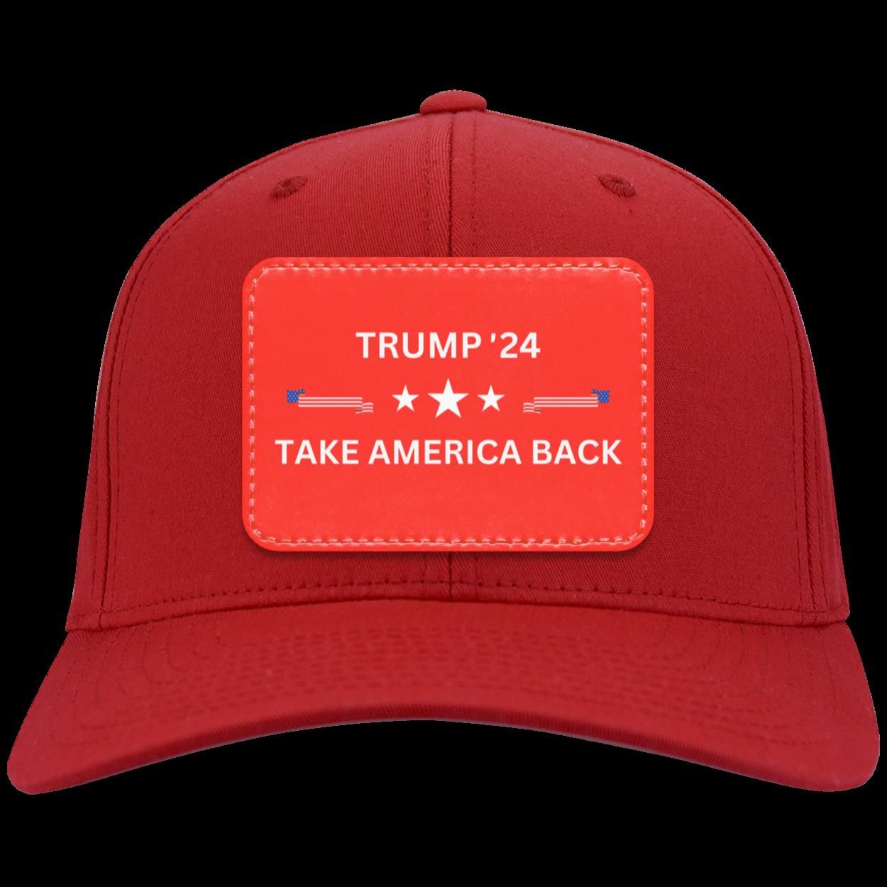 Take America Back 2024 Twill Cap - Patch - Kim’s Signature Beauty & Accessories    (Store description)