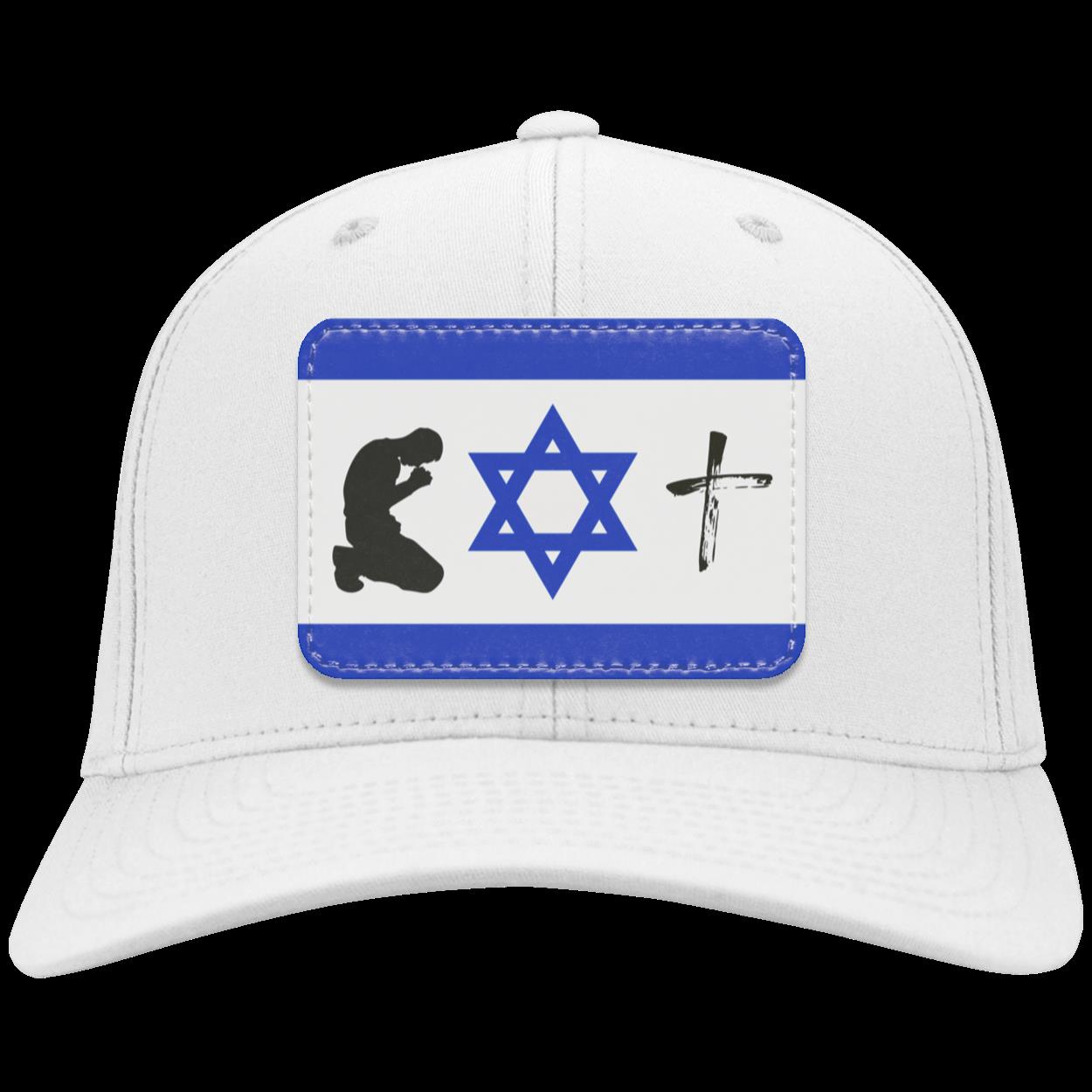 Pray for Isreal Twill Cap - Patch - Kim’s Signature Beauty & Accessories    (Store description)