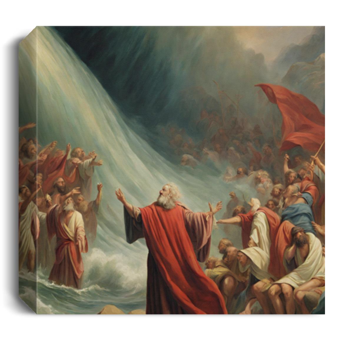 Moses Parts the Red Sea | Collection Canvas Wall Art - Kim’s Signature Beauty & Accessories    