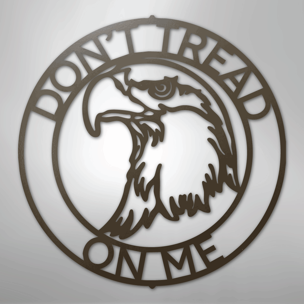 Eagle Head Ring Monogram - Steel Sign - Kim’s Signature Beauty & Accessories