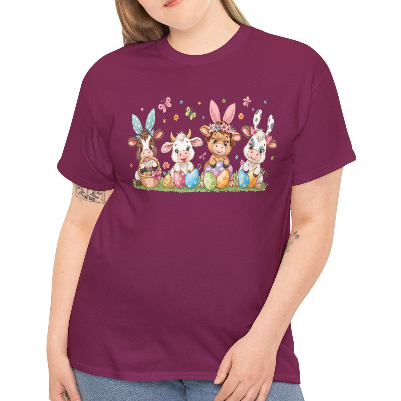 Easter Bunny Unisex Heavy Cotton Tee - Kim’s Signature Beauty & Accessories    